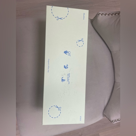 SALE!!!!BRAND-NEW!!! OFF-WHITE Pool Slider (Black & White), Size 38 US8 - Picture 10 of 16